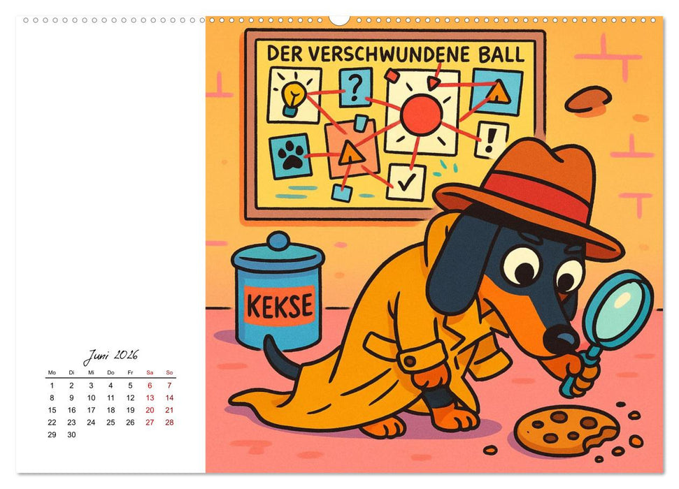 Pfoten, Pelz & Power-Jobs (CALVENDO Wandkalender 2026)
