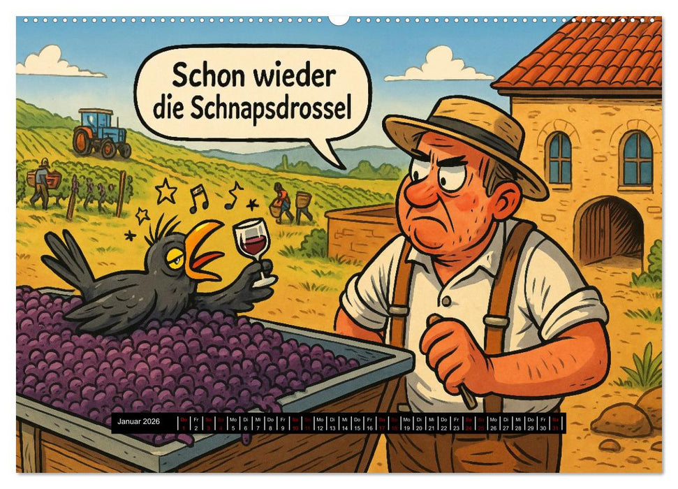 Tierischer Berufsalltag (CALVENDO Wandkalender 2026)