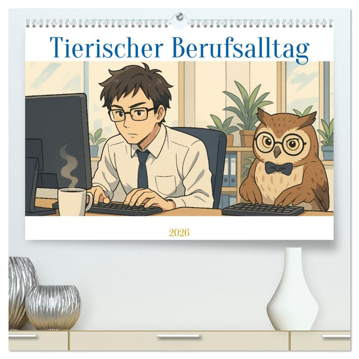 Tierischer Berufsalltag (CALVENDO Premium Wandkalender 2026)