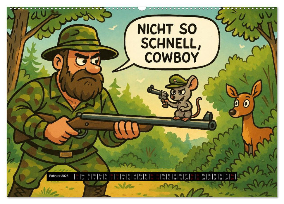 Tierischer Berufsalltag (CALVENDO Premium Wandkalender 2026)