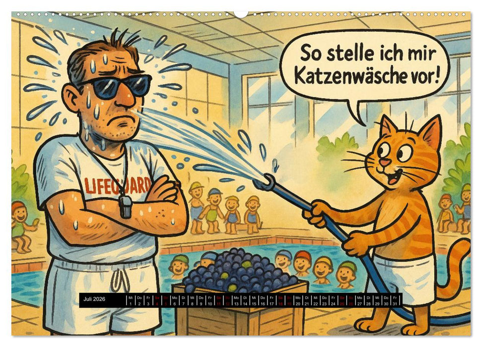 Tierischer Berufsalltag (CALVENDO Premium Wandkalender 2026)