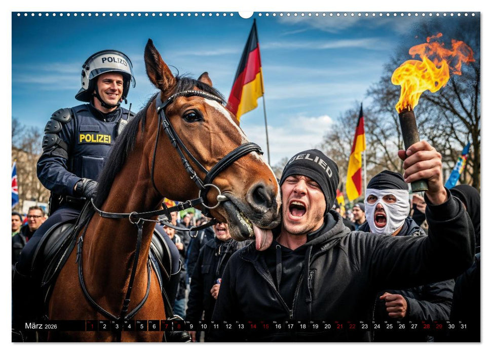 Lach dich durch den Feierabend – Alltagssatire für Berufstätige (CALVENDO Wandkalender 2026)