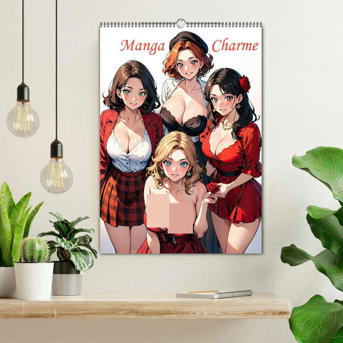 Manga Charme (CALVENDO Wandkalender 2026)
