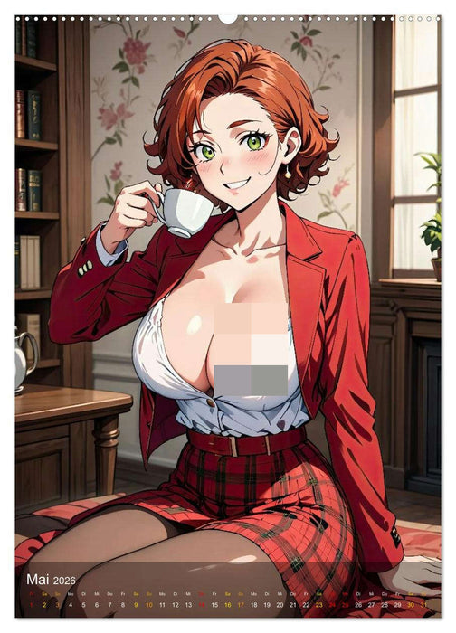 Manga Charme (CALVENDO Wandkalender 2026)