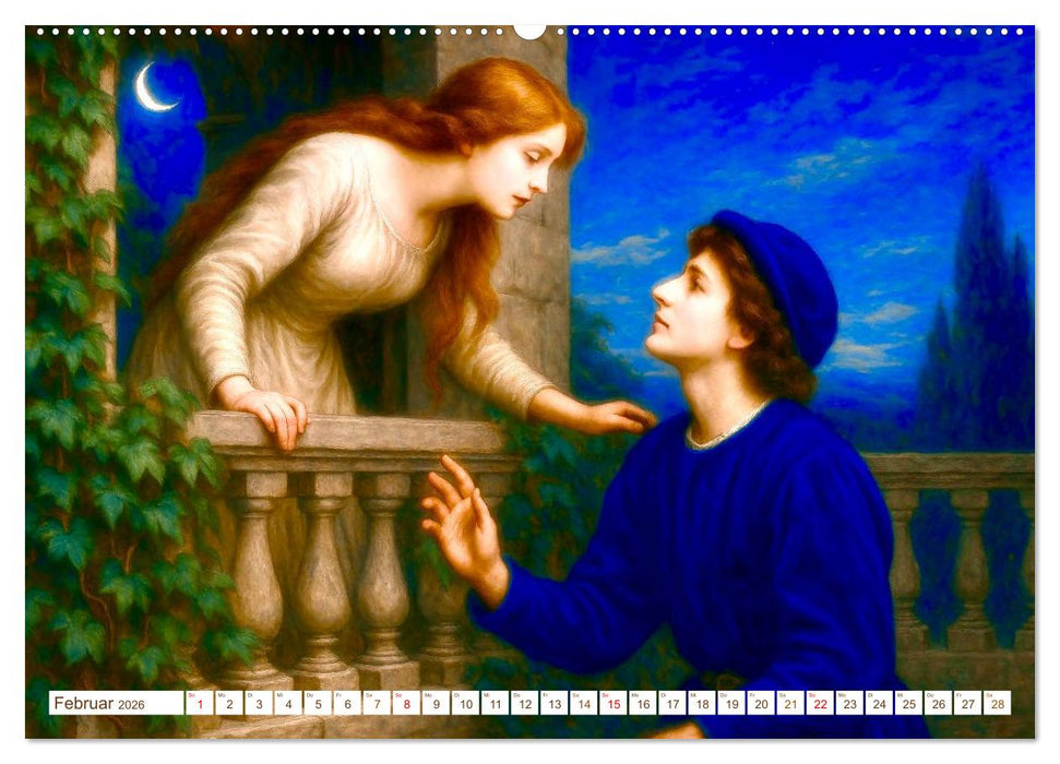 William Shakespeare (CALVENDO Premium Wandkalender 2026)