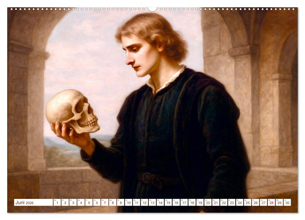 William Shakespeare (CALVENDO Premium Wandkalender 2026)