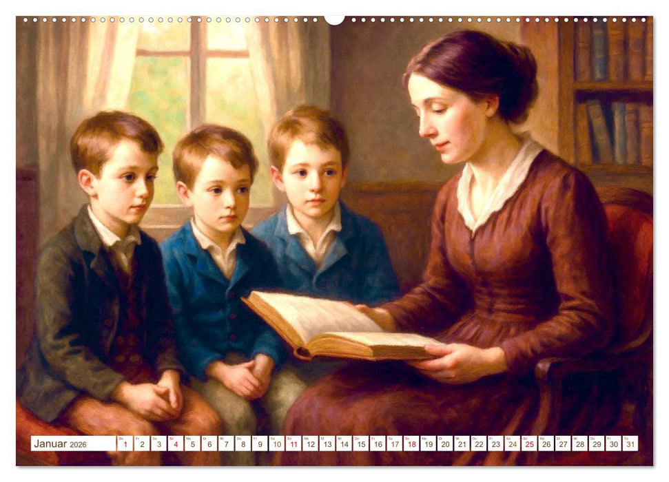 Victor Hugo (CALVENDO Premium Wandkalender 2026)