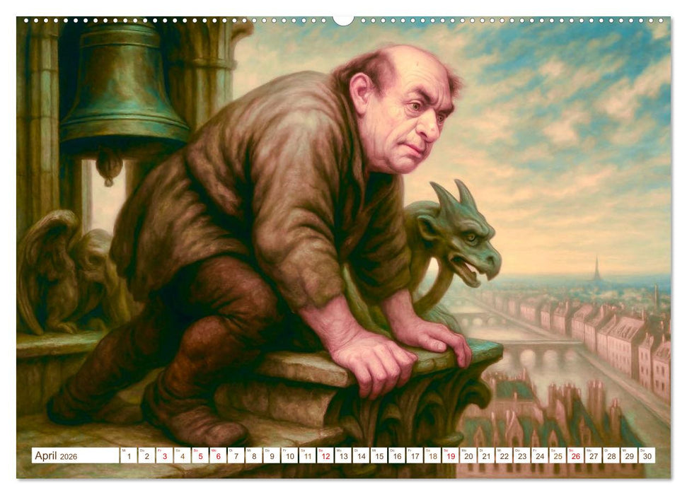 Victor Hugo (CALVENDO Premium Wandkalender 2026)