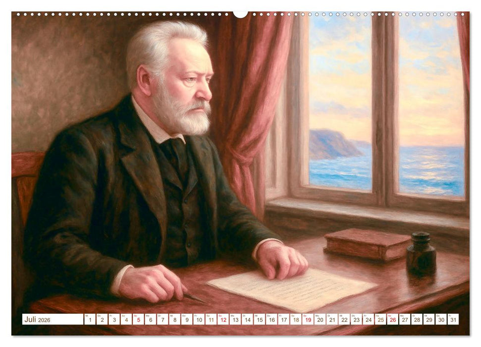 Victor Hugo (CALVENDO Premium Wandkalender 2026)
