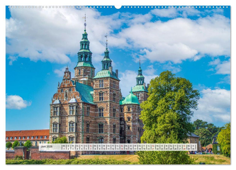 Kopenhagen – Wo Geschichte lebt (CALVENDO Wandkalender 2026)