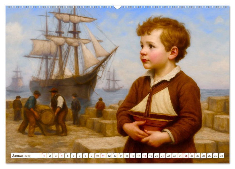 Jules Verne. Sein Leben, seine Werke (CALVENDO Premium Wandkalender 2026)