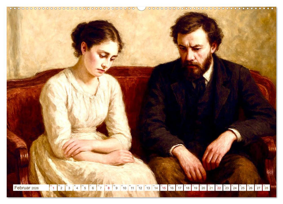 Leo Tolstoi (CALVENDO Premium Wandkalender 2026)