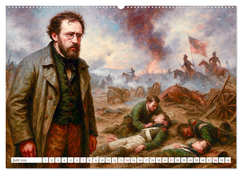 Leo Tolstoi (CALVENDO Premium Wandkalender 2026)