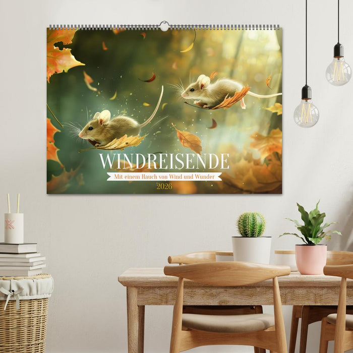 Windreisende (CALVENDO Wandkalender 2026)