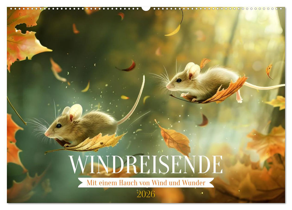 Windreisende (CALVENDO Wandkalender 2026)