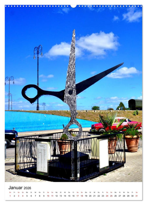 Cuba Coiffeur - Frisch frisiert in Havanna (CALVENDO Wandkalender 2026)