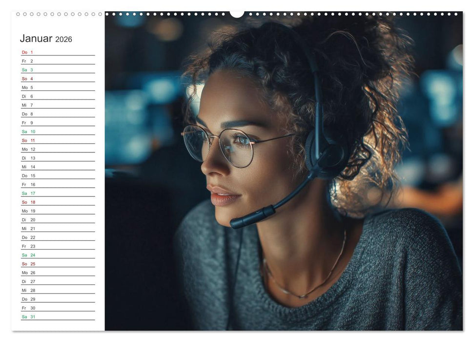 Büro mit Zukunft (CALVENDO Premium Wandkalender 2026)