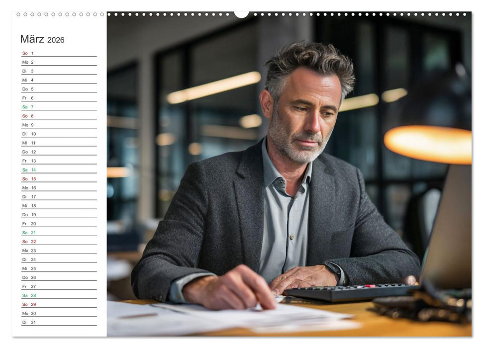 Büro mit Zukunft (CALVENDO Premium Wandkalender 2026)