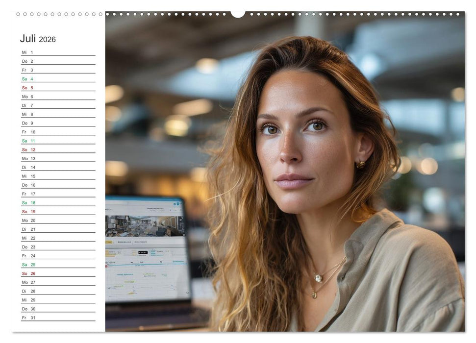 Büro mit Zukunft (CALVENDO Premium Wandkalender 2026)
