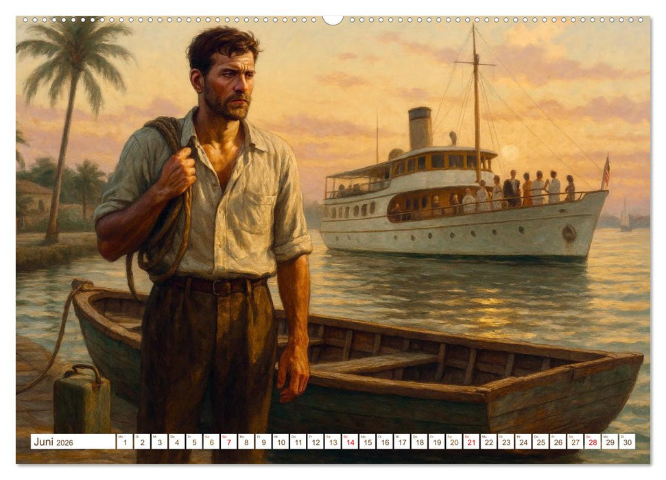 Ernest Hemingway (CALVENDO Premium Wandkalender 2026)