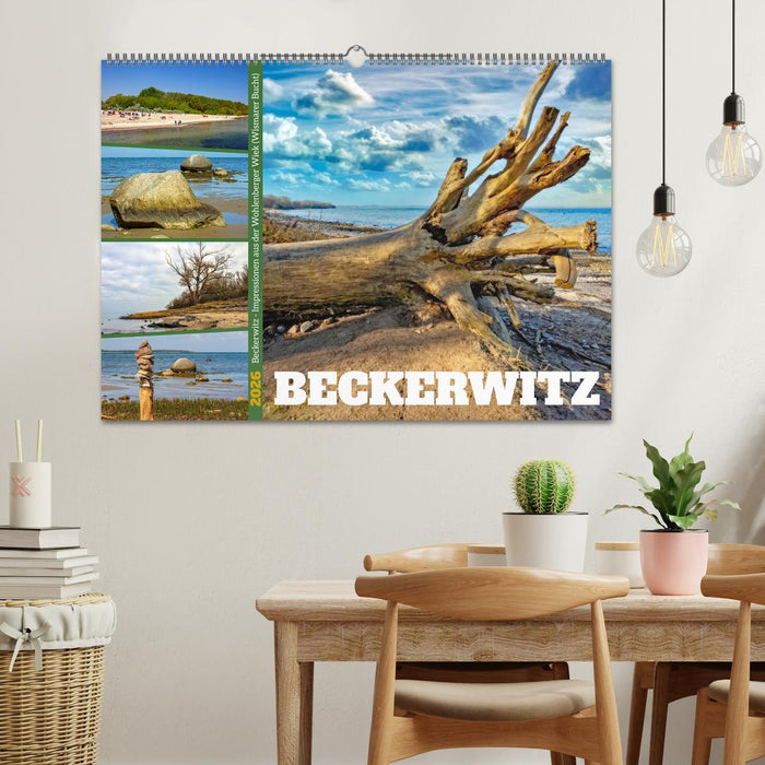 Beckerwitz - Impressionen aus der Wohlenberger Wiek (Wismarer Bucht) (CALVENDO Wandkalender 2026)