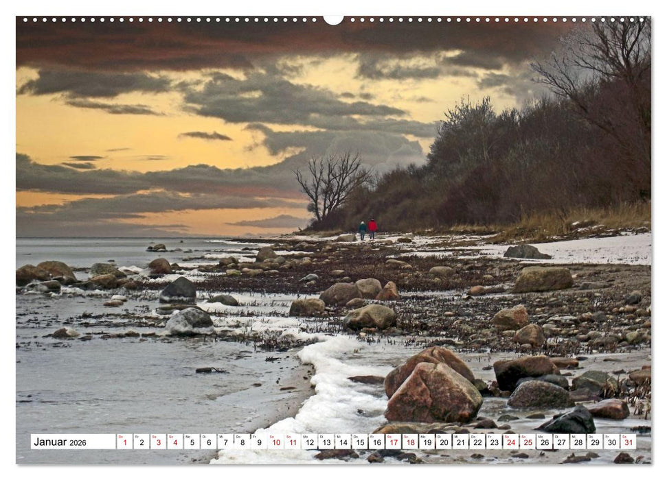 Beckerwitz - Impressionen aus der Wohlenberger Wiek (Wismarer Bucht) (CALVENDO Wandkalender 2026)