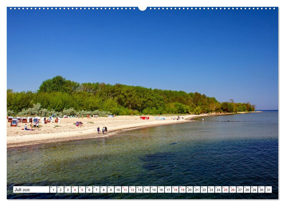Beckerwitz - Impressionen aus der Wohlenberger Wiek (Wismarer Bucht) (CALVENDO Premium Wandkalender 2026)