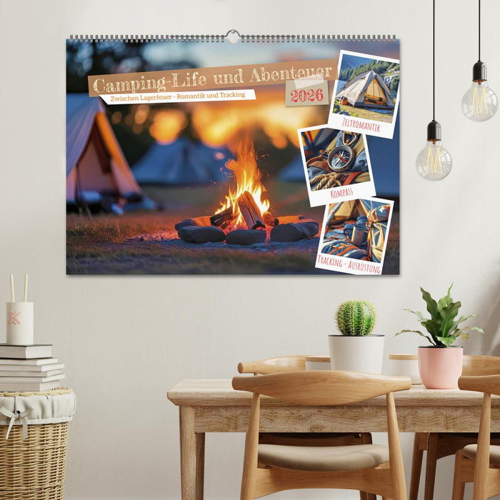 Camping-Life und Abenteuer (CALVENDO Wandkalender 2026)