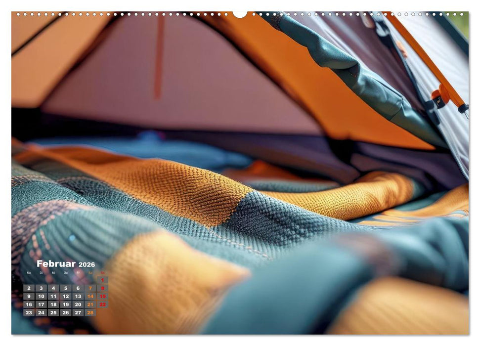 Camping-Life und Abenteuer (CALVENDO Wandkalender 2026)