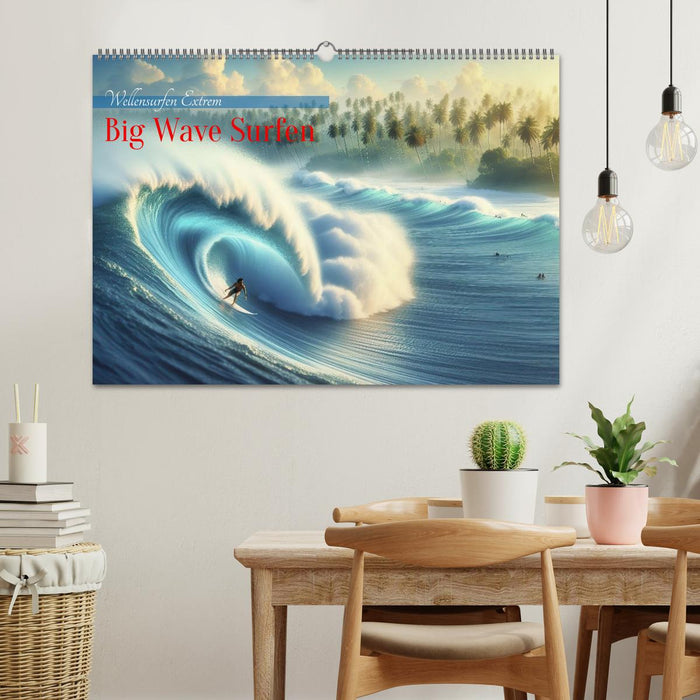 Big Wave Surfen (CALVENDO Wandkalender 2026)