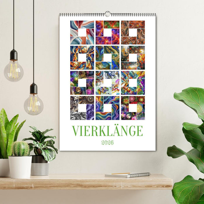 Vierklänge (CALVENDO Wandkalender 2026)