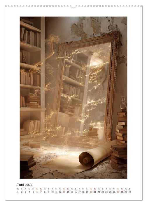 Spiegelschatten (CALVENDO Premium Wandkalender 2026)