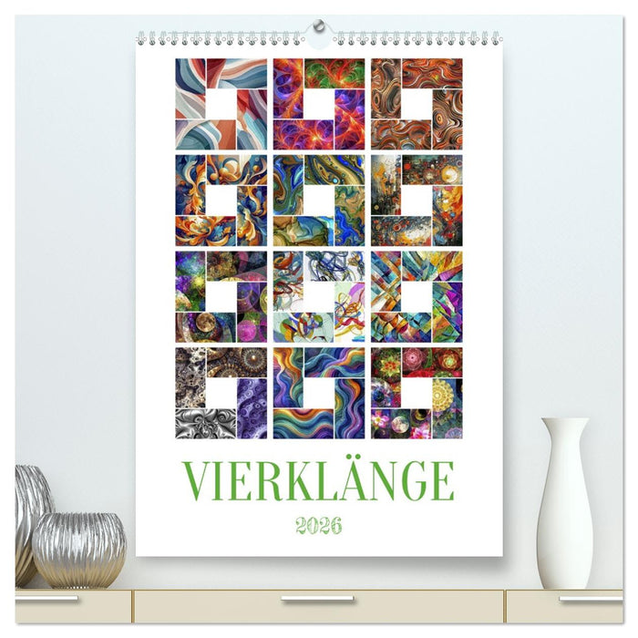 Vierklänge (CALVENDO Premium Wandkalender 2026)