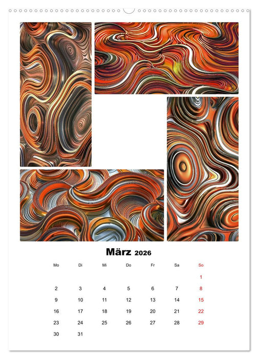 Vierklänge (CALVENDO Premium Wandkalender 2026)