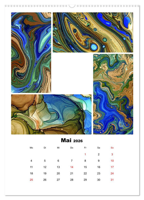 Vierklänge (CALVENDO Premium Wandkalender 2026)