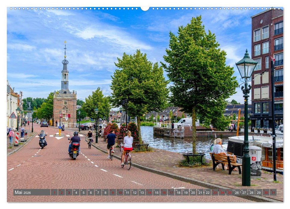 Ein Blick auf Alkmaar (CALVENDO Wandkalender 2026)
