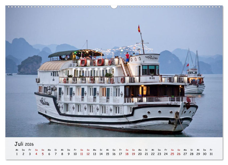 Weltreise - Zeitreise: Fotos vom Anfang dieses Jahrtausends (CALVENDO Premium Wandkalender 2026)