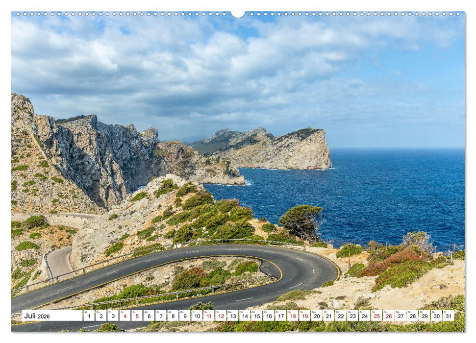 Mallorca - Insel der Landschaftsträume (CALVENDO Premium Wandkalender 2026)