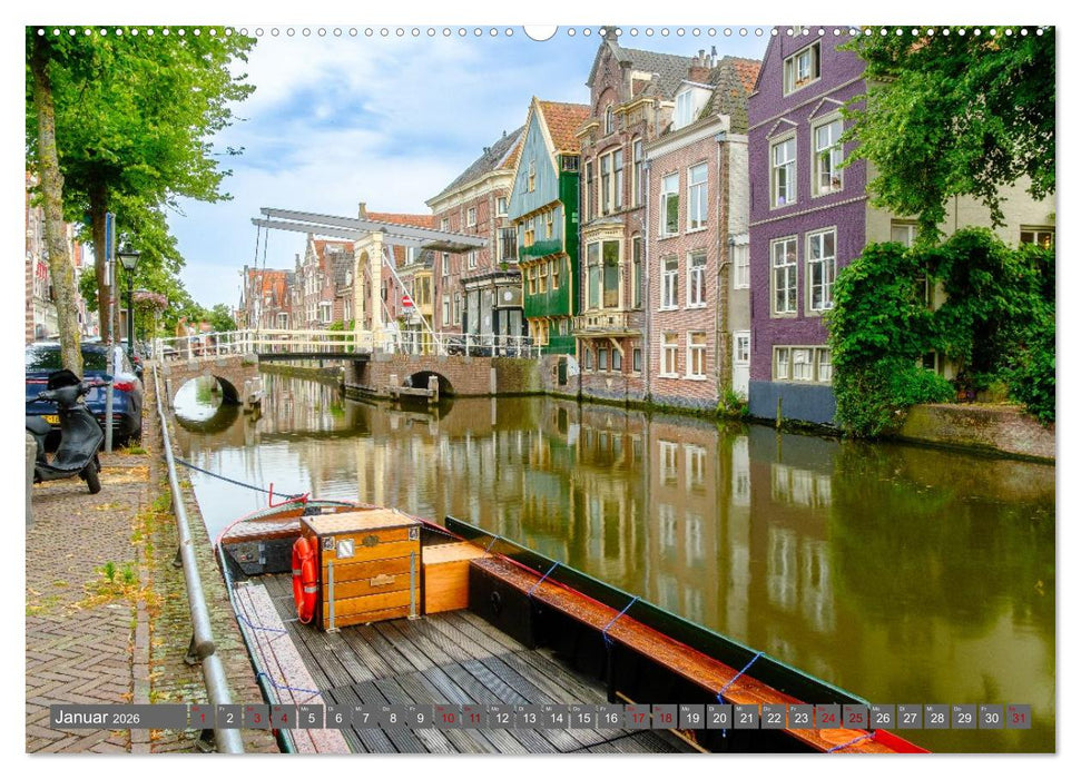 Ein Blick auf Alkmaar (CALVENDO Premium Wandkalender 2026)