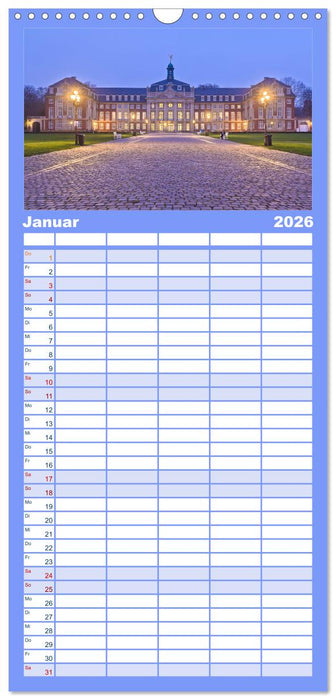Magisches Münster (CALVENDO Familienplaner 2026)
