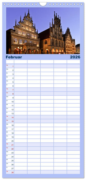 Magisches Münster (CALVENDO Familienplaner 2026)