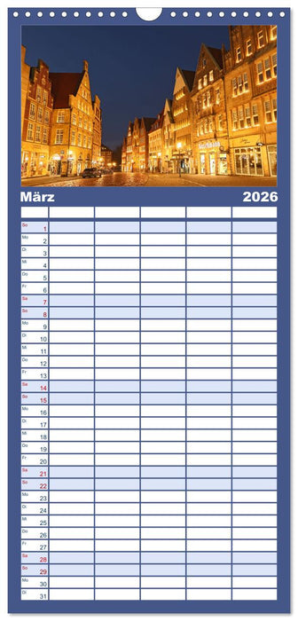 Magisches Münster (CALVENDO Familienplaner 2026)