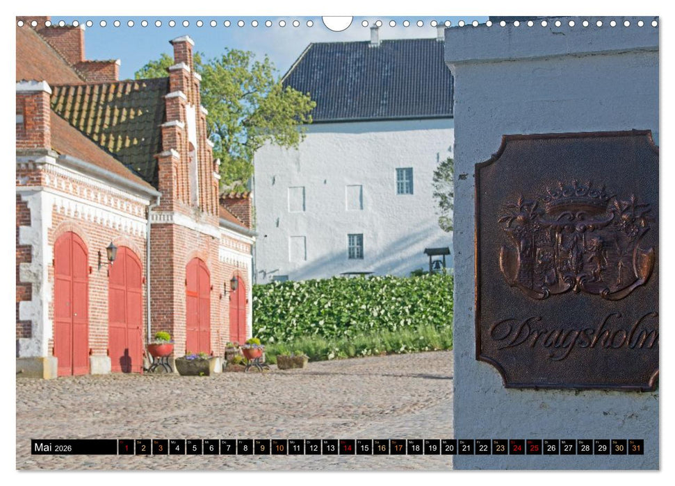 Schlösser in Dänemark (CALVENDO Wandkalender 2026)