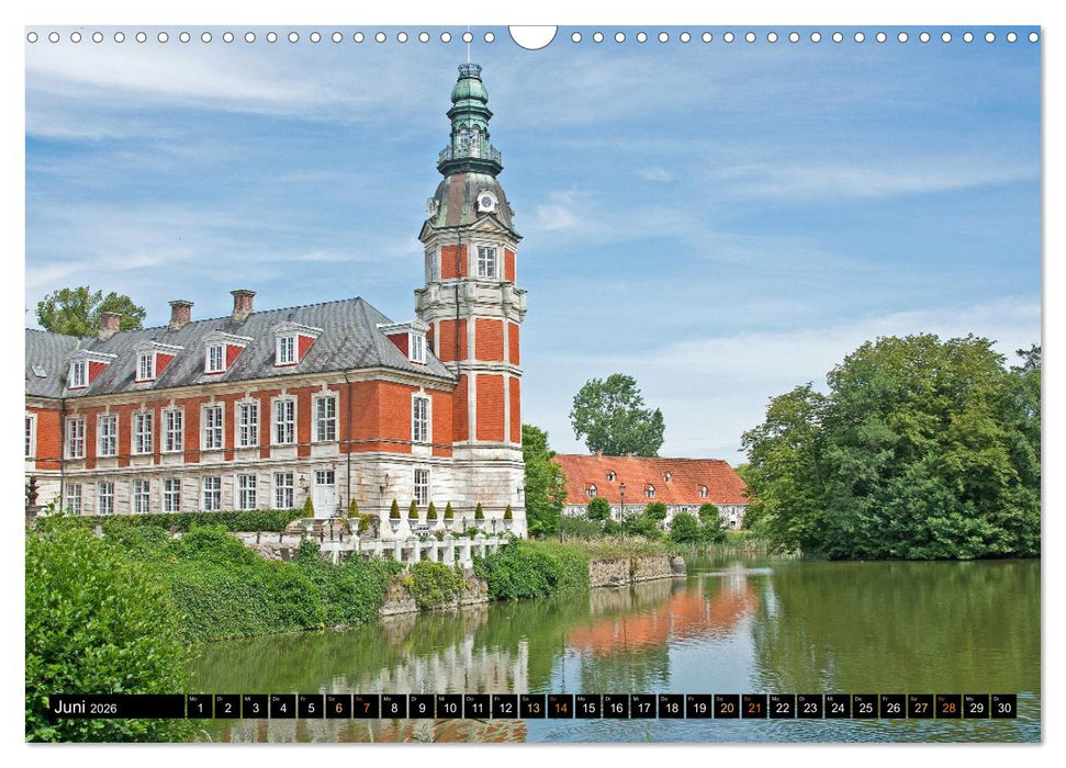 Schlösser in Dänemark (CALVENDO Wandkalender 2026)