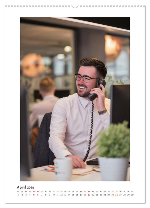 Bürohelden am Werk (CALVENDO Wandkalender 2026)