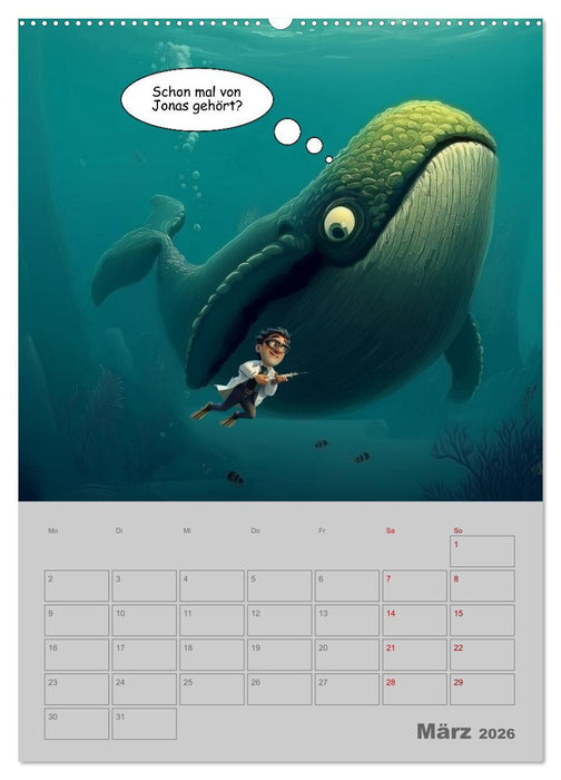 Ein Arzt für alle Felle (CALVENDO Wandkalender 2026)
