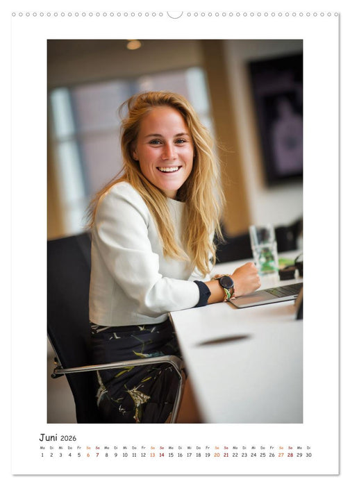 Bürohelden am Werk (CALVENDO Premium Wandkalender 2026)