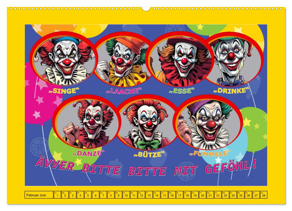 Kölscher Frohsinn auf Kölsch (CALVENDO Wandkalender 2026)