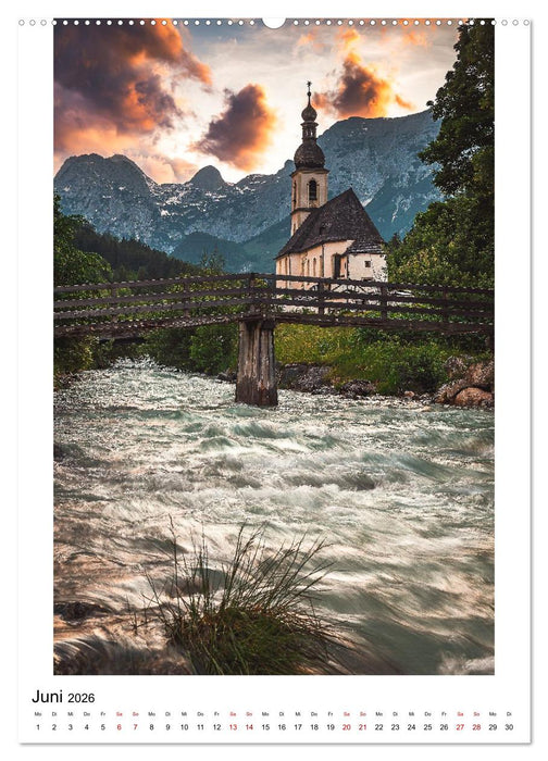 Alpenblicke - Ein Jahr in den Alpen (CALVENDO Wandkalender 2026)