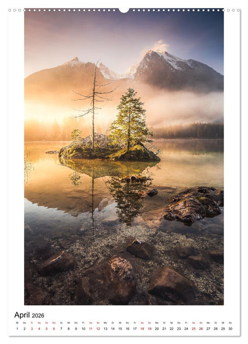 Alpenblicke - Ein Jahr in den Alpen (CALVENDO Premium Wandkalender 2026)